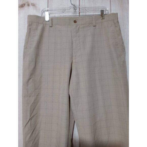 Izod Pants Men's 36 30 Tan Chino Golf - Picture 3 of 9